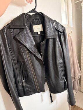 Joie Ailey Lamb Leather Jacket